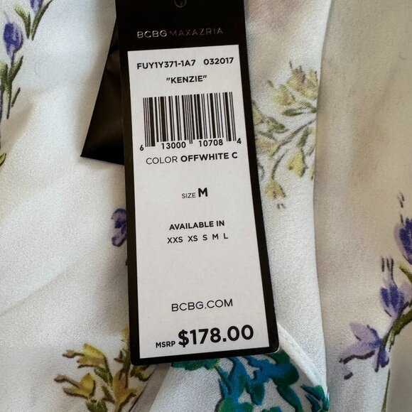 BCBGMaxAzria Floral Ruffle Top - Picture 4 of 10